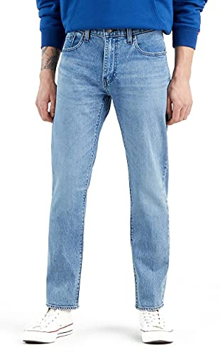 Levi's Men's 502 Taper Jeans, Paros Sky is Blue Adv Tnl, 30W / 34L