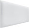 DHOME Cabecero de Polipiel o Tela AQUALINE Liso cabeceros Cabezal tapizado Cama Lujo (Polipiel Blanco, 95cm (Camas 70/80/90))