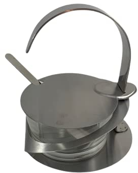 Azucarero, Recipientes para Azúcar, Tarro para Endulzar Café o Té, Azucarera Metálica y de Cristal