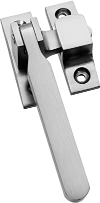 Fenster Riegel Massiv Edelstahl-Optik, Tür Riegel, Toillettenriegel