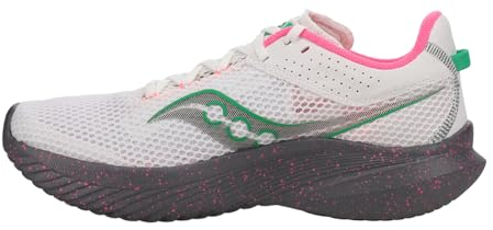 Saucony Damen Kinvara 14 Sneaker, Weiß/Gravel, 39 EU