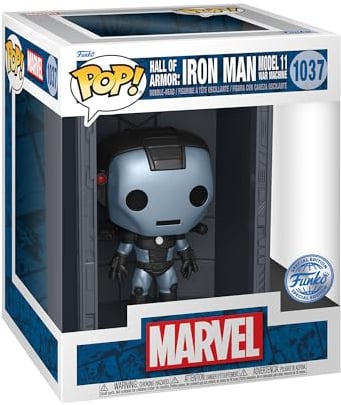 Funko Pop! Deluxe: Marvel HoA - MK11 War Machine - Metallic - Marvel Comics - Collectable Vinyl Figure - Gift Idea - Official Merchandise - Toys for Kids & Adults - Movies Fans