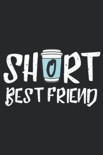 Short Best Friend Matching Coffee Cup Best Matching Friend Funny: Daily Planner Notepad To Do Schedule, Medium 6x9 Inches, 120 Pages, Printed Cover