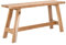 House Nordic Bank Barcelona Teak 90 cm Holzbank Hocker Gartenbank Sitzbank