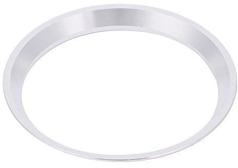 Auto Lenkrad Dekorationsring, Auto Lenkradring Abdeckung Aluminiumlegierung Auto Lenkrad Ring Ersatz für Verkleidung Ersatz Ersatz für CLA GLK A Klasse W204 W246 W176 W117 C117(Silber)Zubehör Auto