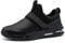 LARNMERN Zapatos Cocina Mujer Zapatillas Antideslizante Hostelería Sin Cordones Impermeable Chef Calzado de Trabajo Air Cushion sin Puntera(39,Negro Mujer)