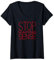 Damen Talking Heads Stop Making Sense T-Shirt mit V-Ausschnitt