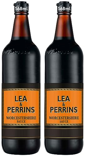OsoRetail Lea and Perrins, salsa originale Worcestershire, 2 x 568 ml