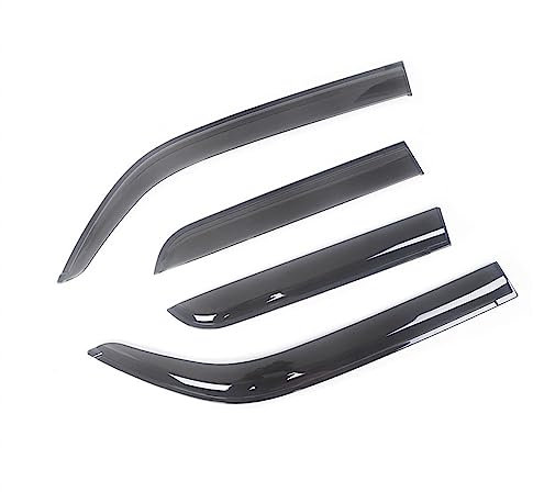 KAMNIK Autofenster Windabweiser für Volvo XC70 V70 2003-2007 Vorne Hinten Regenschutz Sonnenschutz Regenabweiser Autozubehör