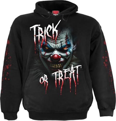 Spiral Trick Or Treat Männer Kapuzenpullover schwarz