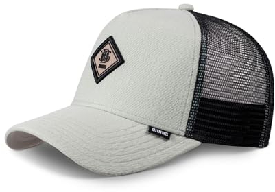 Djinns Trucker Cap HFT SEER Chaos Grey Mint Schwarz, Size:OneSize