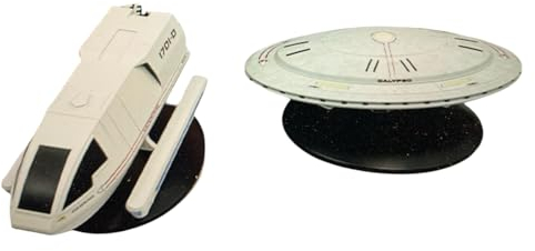 Eaglemoss Sguttel Model Set 2 Type 6 Shuttle, Captains Yacht Calypso
