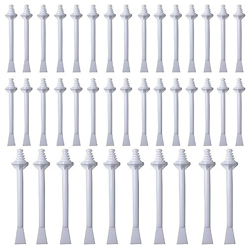 TNSRAY 40 pièces Bâtonnets applicateurs de Cire, Applicateurs de Cire de Nez, Cire de Nez Baguette, Applicateurs de Cire de Nez, Bâtons d'épilation pour le nez pour Le Nez, Les Sourcils