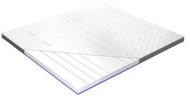 eazzzy Topper Deluxe Clima Control Größe 160 x 200 x 9 cm hoch, Matratzentopper mit Kühleffekt, Cooling Wendetopper, atmungsaktive Betttopper Matratzenauflage, Oeko-TEX Zertifiziert