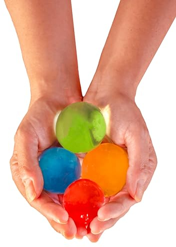 INPIAX Pack de 300 Perlas de Gel Gigantes, Bolas tamaño Grande XL, Distintos Colores para decoración del hogar, conservación de Plantas, Manualidades… Bolitas Que Aumentan de tamaño en el Agua