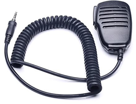 YESEFVXVT Microfono altoparlante portatile. VX-6R VX-7R VX6R VX7R FT-270 FT-270R VX-127 VX-170 Walkie Talkie Radio Mic Fit for Yaesu Fit for Vertex Microfono dell'altoparlante