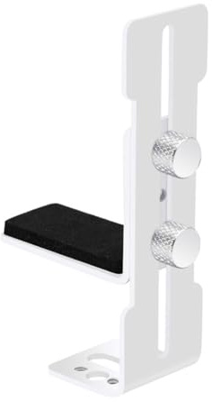 NONDK Cadre de Support GPU Support GPU Réglable pour Éviter L'Affaissement Support de Carte Vidéo pour Châssis Position du Ventilateur 12 cm Blanc