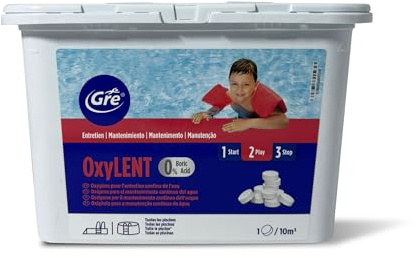 Gre 76029NB - Oxy Slow, Zero Boric, Active Oxygen Tablets 20 g - 1.2 kg