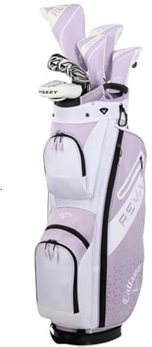 Callaway Golf REVA dampaket golfset, 11 delar, violett dimma