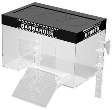 Colcolo Accessoire pour Aquarium avec Plateforme pour Tortues et Grenouilles, 35 Cm X 25 Cm X 25