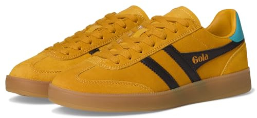 Gola Women's Viper Sneaker, Sun/Dark Brown/Ocean/Gum, 8 UK