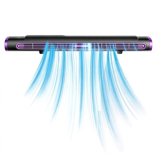 Climatizzatore portatile , dispositivo a torre, senza pale, ricaricabile tramite USB, per camera da , casa, auto, campeggio, interni, camper