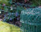 Unibos Garden Border Fence Green PVC Coated Lawn Edging Wire Mesh Edge Fencing