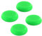 Carcasa de silicona analógica para mandos de juego de PS4, PS3, PS2, Xbox 360, Xbox One (4 unidades), color verde