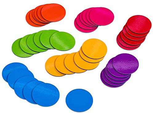 Betzold - Magnet-Set bunt 42-TLG. - Tafelmagnete Kühlschrankmagnete Markierung Lehrer