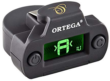 Ortega Guitars Schalloch Tuner (OCST-1BK) | Für Akustik Instrumente