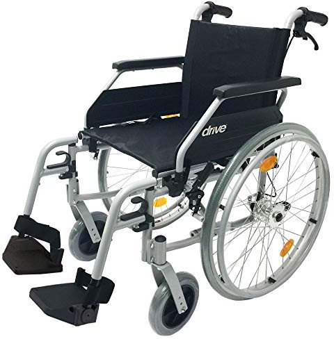 Drive Medical Leichtgewichtrollstuhl Litec 2G mit Trommelbremse 42 cm