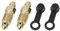 F FIERCE CYCLE 2Pcs M10x1mm Banjo Boulon Vis de Purge avec Capuche pour Motocyclette