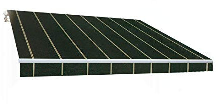 SmartSun Classic Toldo Completo 4x2,5m Color Gris Lola Lona acrílica. Estructura de Aluminio. Regulable en inclinación. Manivela incluida. Toldo terraza, Jardin, Balcon