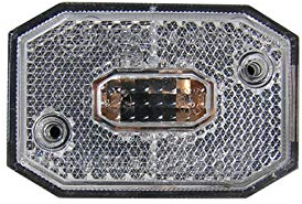 mb-m® 901070 Begrenzungsleuchten Positionsleuchten Umrissleuchten PKW Anhänger Weiss Anhänger LKW Wohnwagen Nutzfahrzeuge Trailer