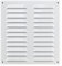 Steinberg14 White 260x280mm Metal Air Vent Cover with Insect Mesh - 10x11 inch Ventilation Grille - Rectangular Air Vents for Outdoor and Indoor - Air Vent Register for Walls and Ceilings