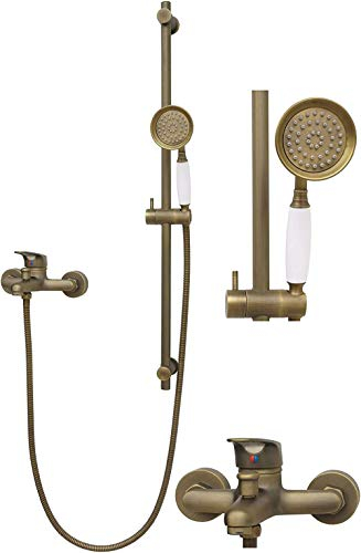 Wieoc Retro Bathtub Mixer Set Doccia Miscelatore Mobile Miscelatore Miscelatore Miscelatore Singola Miscelatore Doccia Asta Doccia Doccia Doccia Doccia Doccia Doccia