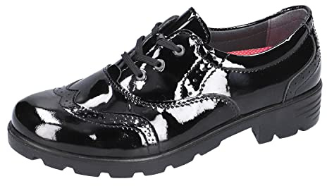 RICOSTA Mädchen Stiefel Lucy, Kinder Halbschuhe, Weite: Mittel, lose Einlage, Sportschuhe, Freizeitschuhe, Turnschuhe, Laufschuhe, schwarz (093), 39 EU