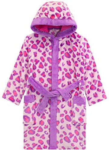 Harry Bear Ragazze Vestaglia da Notte Animale Rosa 7-8 anni