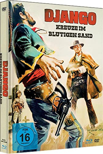 Django - Kreuze im blutigen Sand (Uncut Limited Mediabook, vom 2K-Master neu abgetastet, Blu-ray+DVD+Booklet)