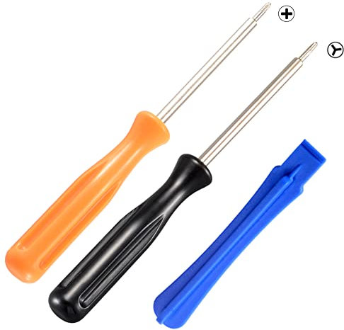 eXtremeRate Kit de Tournevis Tri-Wing & Cruciforme, Ensemble d'outils d'assemblage et de démontage avec Levier à Coque Ouverte pour Nintendo Switch Console Joycon