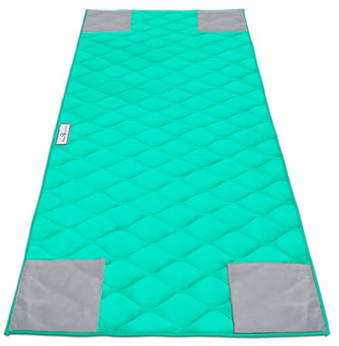 Paw Inspired PopCorner Washable Fleece Cage Liners, C&C 2x5, Green | Reinforced Corners, Super Absorbent Mat, Bedding, Waterproof Bottom, Guinea Pigs, Ferrets, Rabbits, Hamsters, Small Animals
