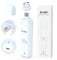 IDMD dog nail trimmers-Powerful 2-Speed dog nail grinder-with safe LED lighting and battery capacity indicator light & type-c USB rechargeable quiet pet nail grinder clipper for dogs/cats(White)