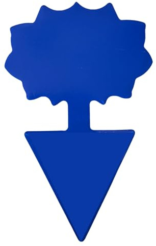 Leimfallen gegen Trauermücken Thripse, Fruchtfliegen, Haarmücken und weitere Schädlinge. Beidseitig geleimt - ideal zum präventiven Einsatz an Zimmer- oder Cannabispflanzen (Blaustecker, 25, Stück)