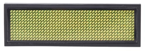 Wiederaufladbare, kabellose, programmierbare Business-Abzeichen, für Bar, Hotel, Party, Supermarkt, Restaurant, LED-Namensschild (gelb)