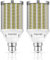 DragonLight 2024 Newest 40W Super Bright LED Corn Light Bulbs(300 Watt Equivalent) - B22 Bayonet Cap LED Bulbs - 6000K Daylight 4800 Lumens for Large Area Lighting [Twin Value Pack]