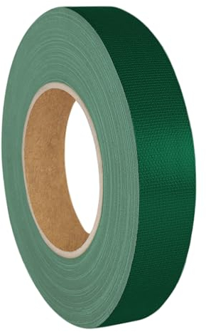 KS24 Products Gaffer Tape | Premium Gewebeklebeband | große Auswahl an Farben & Breiten | stark klebend & wiederablösbar/dunkelgrün, 19 mm x 50 m