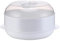 NeaxgeandX Vaporiera a microonde per riscaldamento a vapore a microonde per cucina domestica monostrato, 21,5 x 21,5 x 11 cm