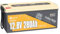 Power Queen 12V 280Ah Batterie LiFePO4 Protection contre les basses Températures Groupe 8D, Batterie à Cycle profond avec 200A BMS, 3584Wh d'Énergie, jusqu'à 15000 Cycles pour Camion, RV, Camping-car