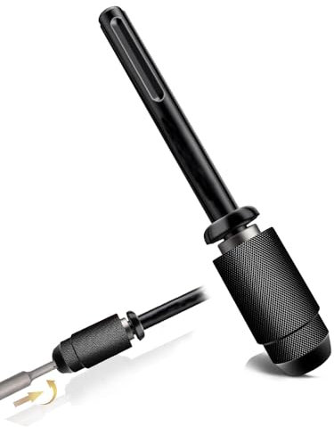 Da Sds Max A Sds Adattatore Plus Per Martelli Perforatori, Convertitore Per Trapano Mandrino Adattatore, 40 In Acciaio Cromato Chuck Converter Adapter Per Qualsiasi Trapano Sds Max Standard