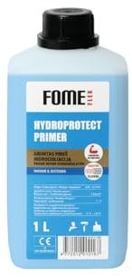 FOME FLEX Tiefengrund LF HYDROPROTECT, 1 l, reicht für 6 m², Grundierung für Innen- & Außenwände, Haftgrund für saugende Untergründe